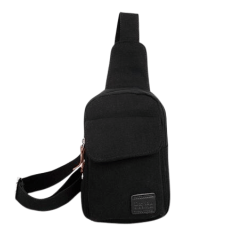 Men’s Small Canvas Chest Backpack